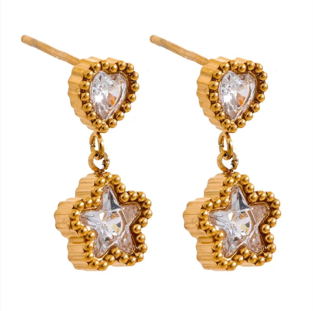 Shooting love earrings