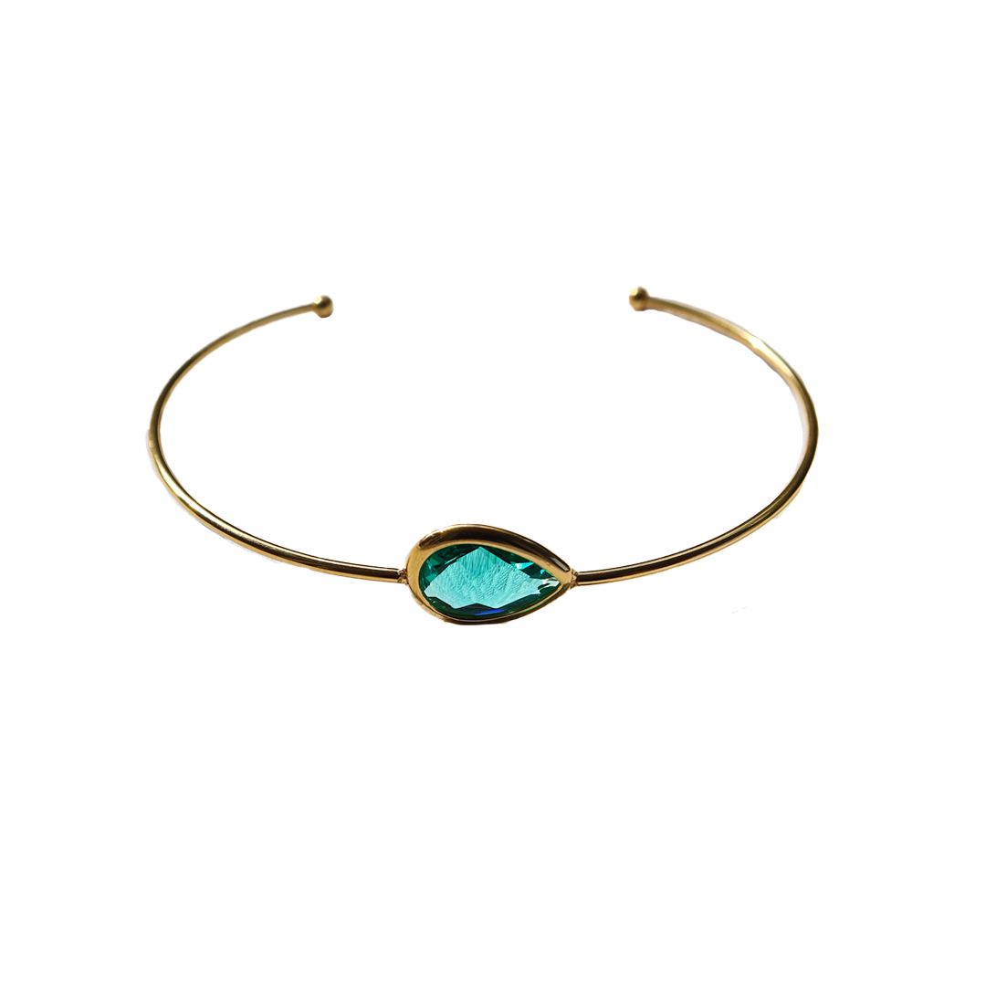 Sona teardrop bangle