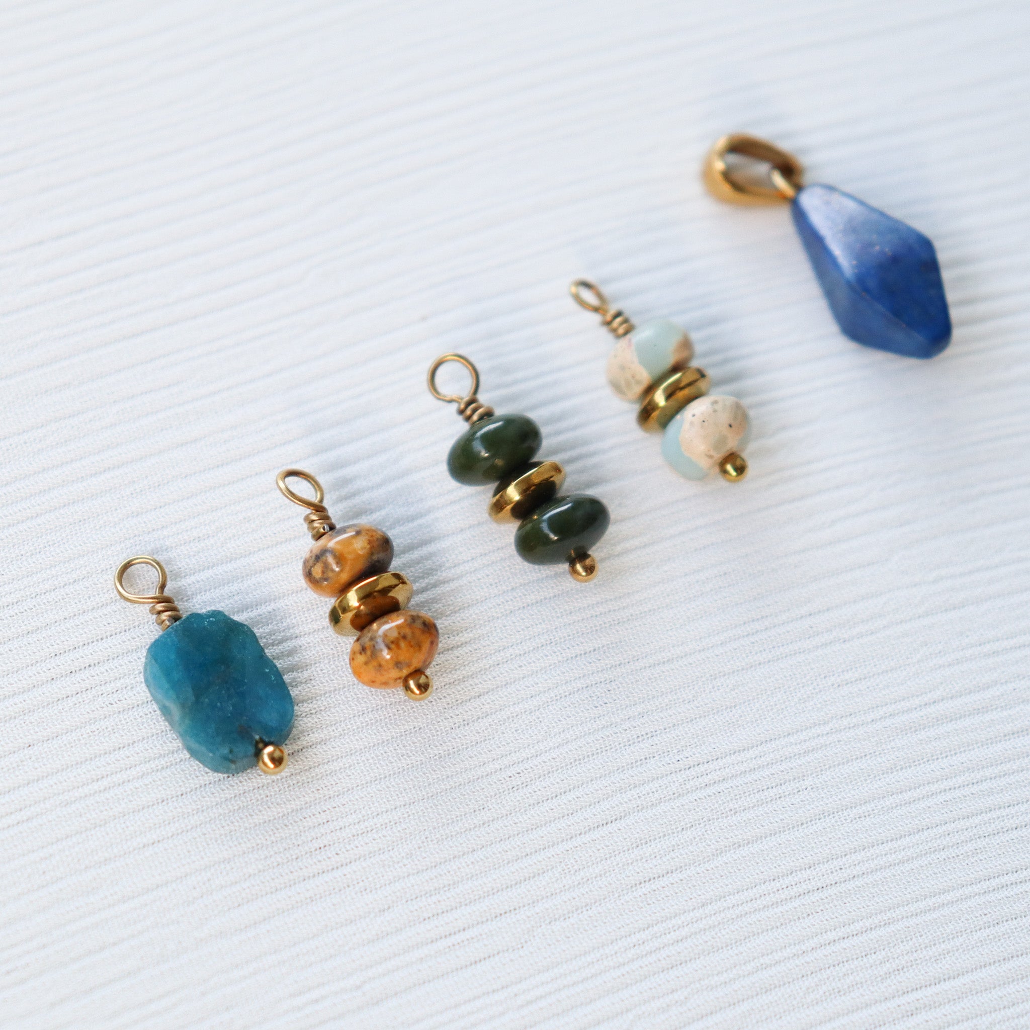 Stone charms