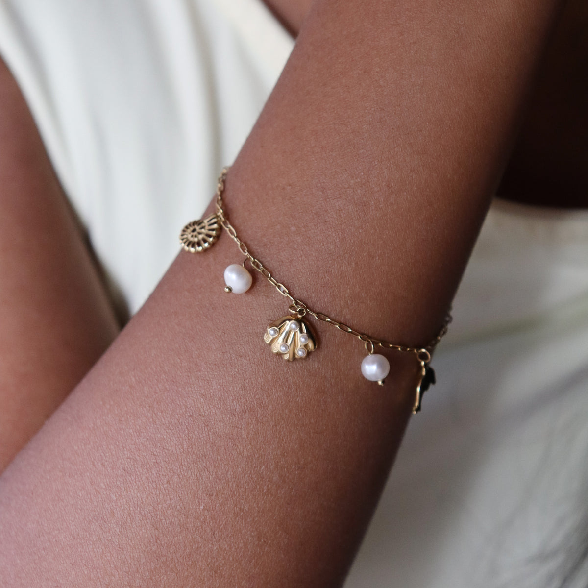 Summer charm bracelet