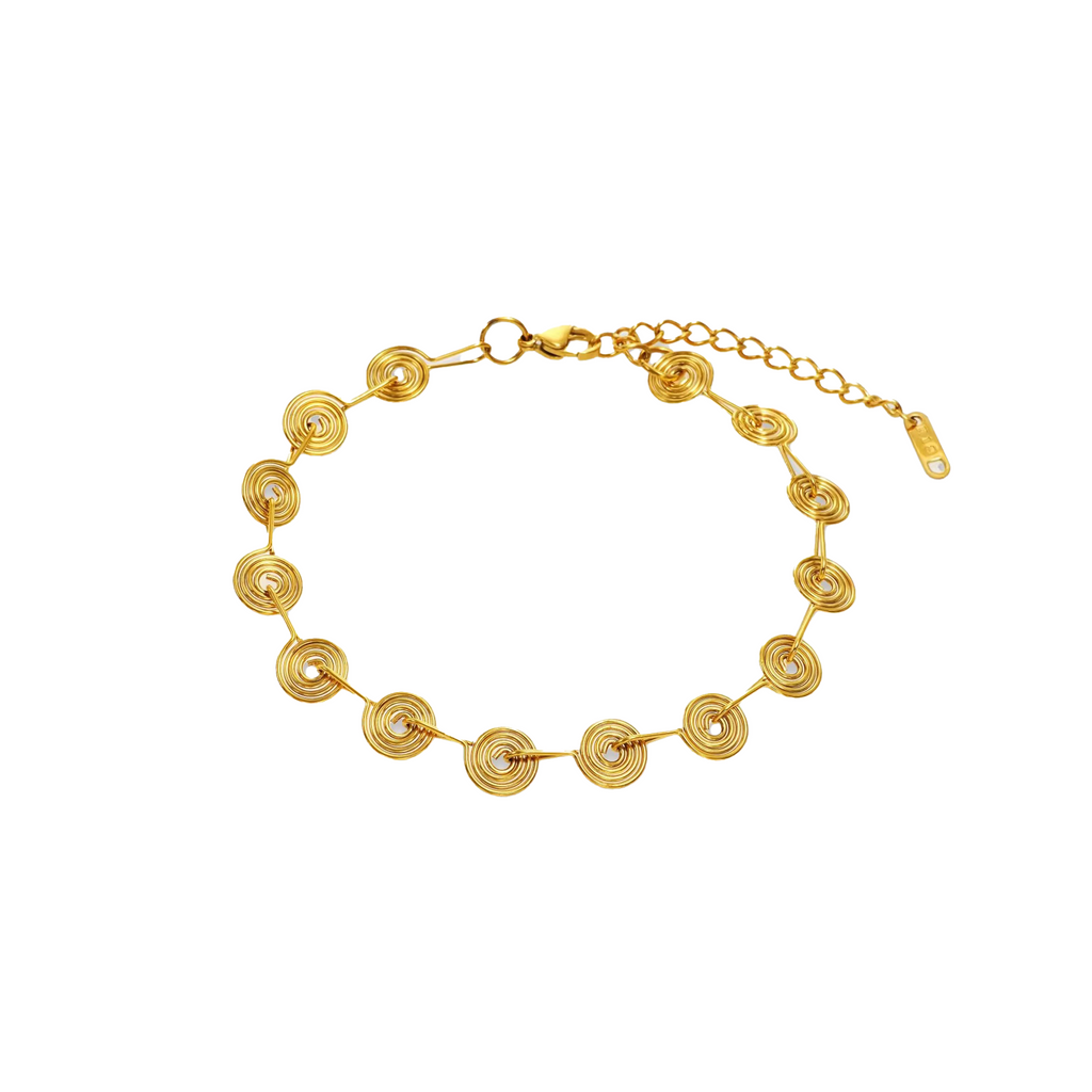 Sun loops anklet
