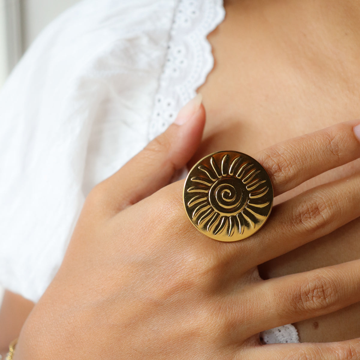 Sun plate ring