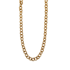 Textured circle ring chain