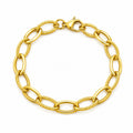 Textured round ring bracelet