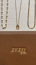 Gold pearl chain