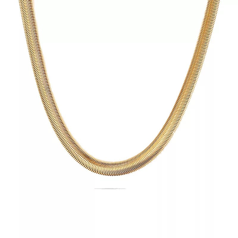 Thick flat chain