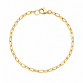 Thin link bracelet