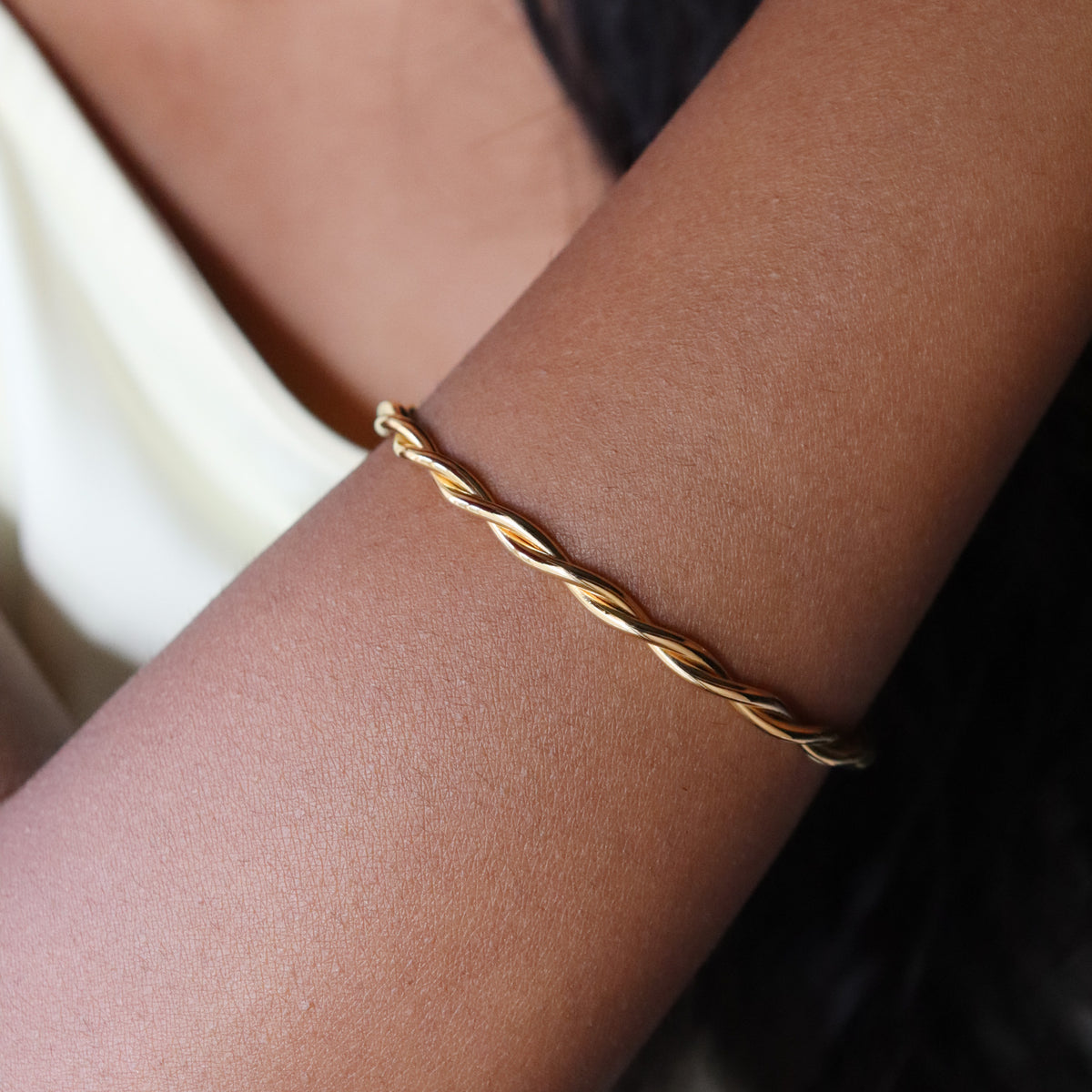 Two twist bangle