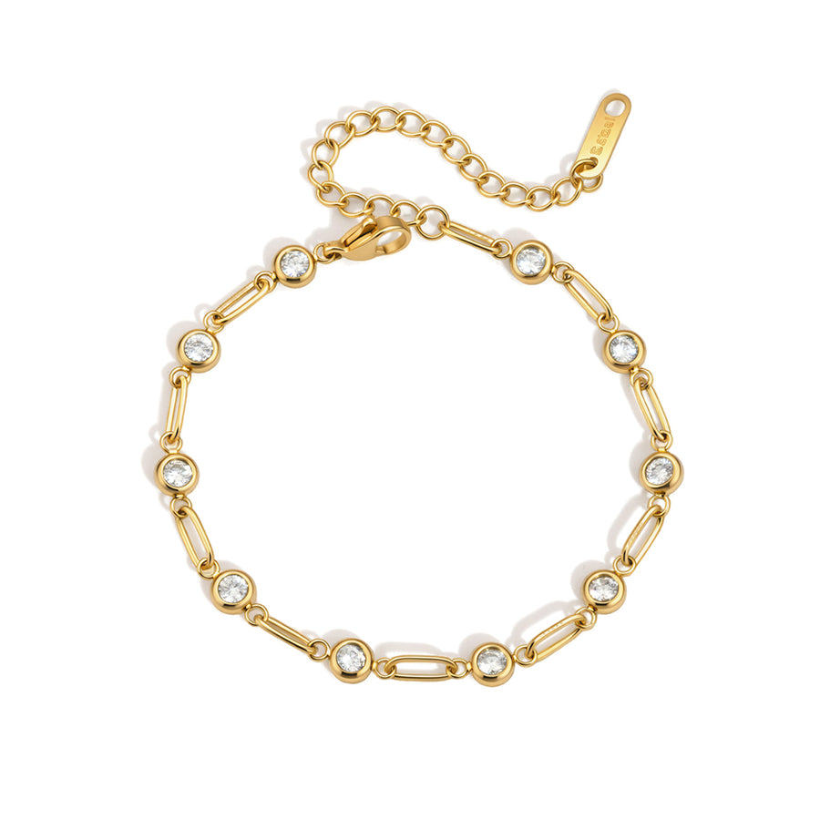 Halo Link Bracelet on white