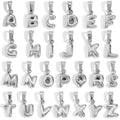 Pillow alphabet charms