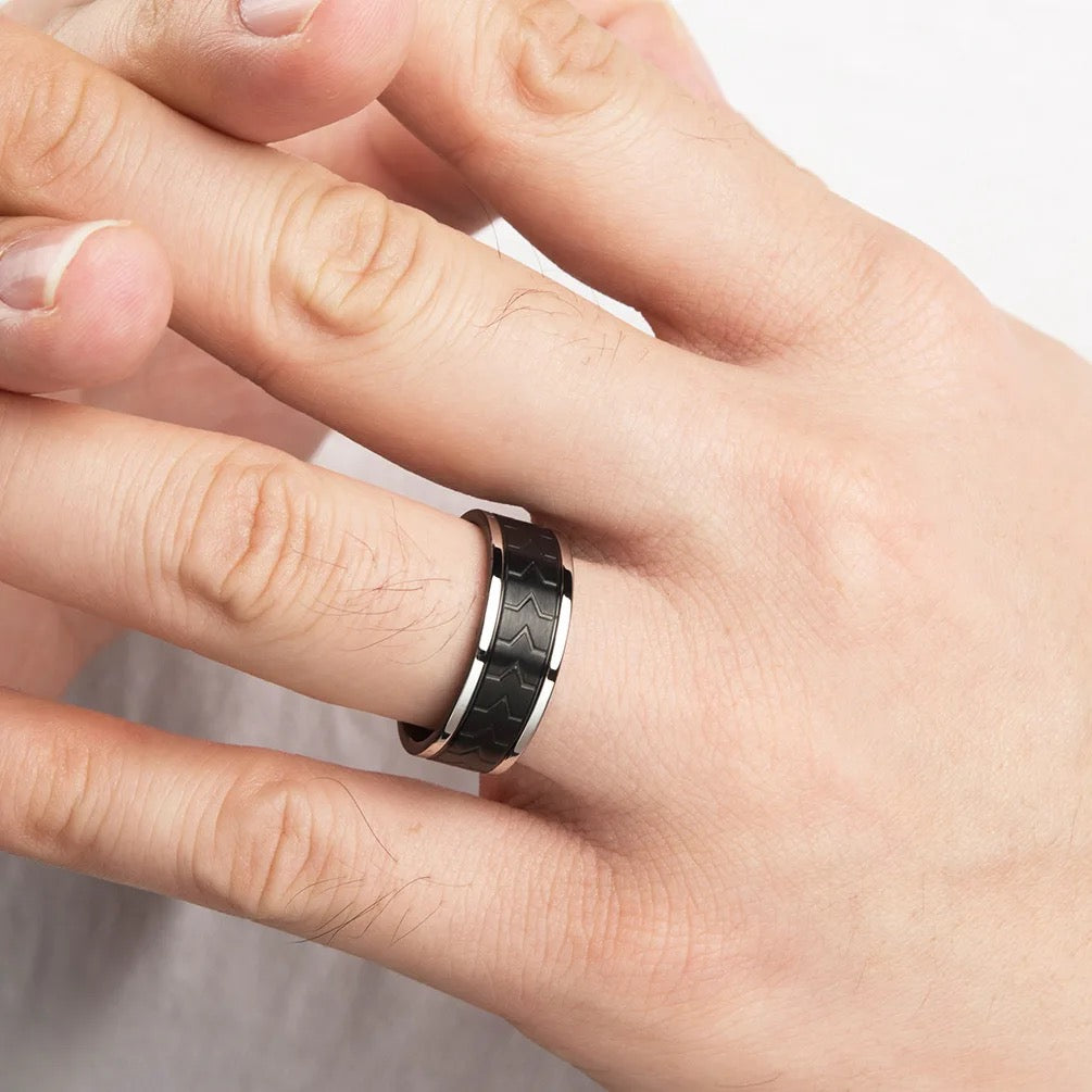 Tire mark ring