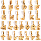 Pillow alphabet charms