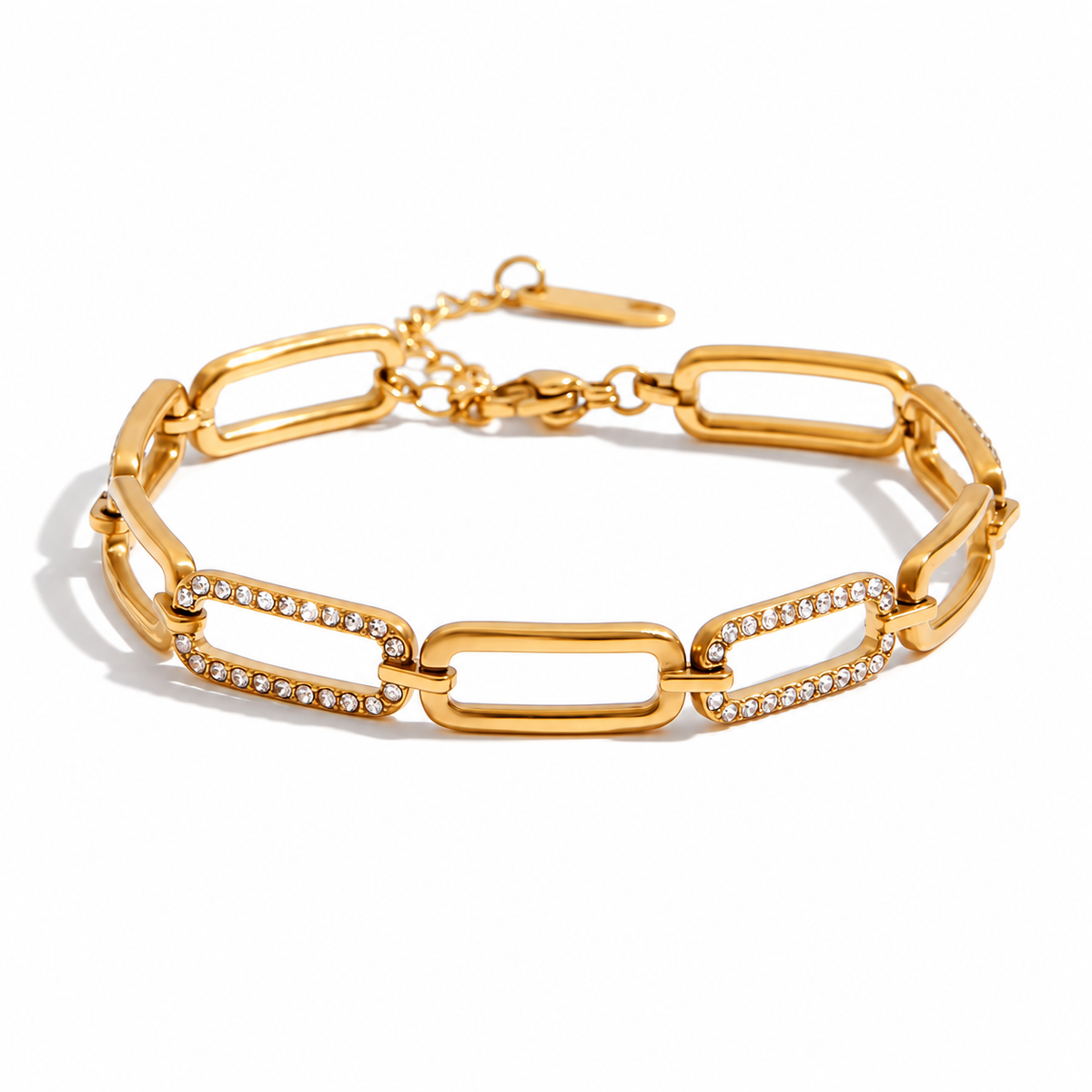 Lia Bracelet in gold on white
