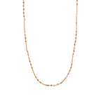 Gold Mini Star Chain on white background