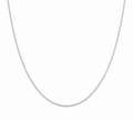 Mini Wave Chain in silver on a clean white background