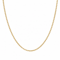 O-Shape Chain in Gold on a white background
