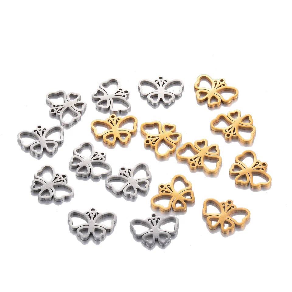 Butterfly charms