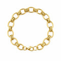 Locked in link bracelet