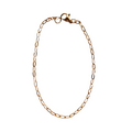 Thin link bracelet