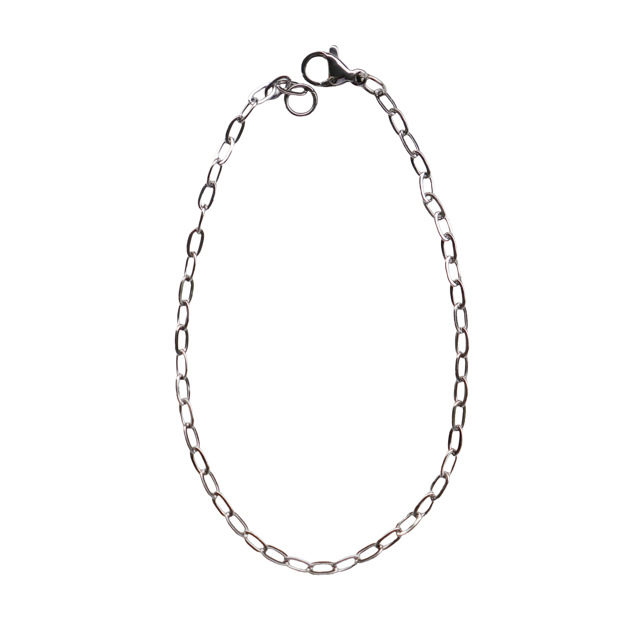 Thin link bracelet