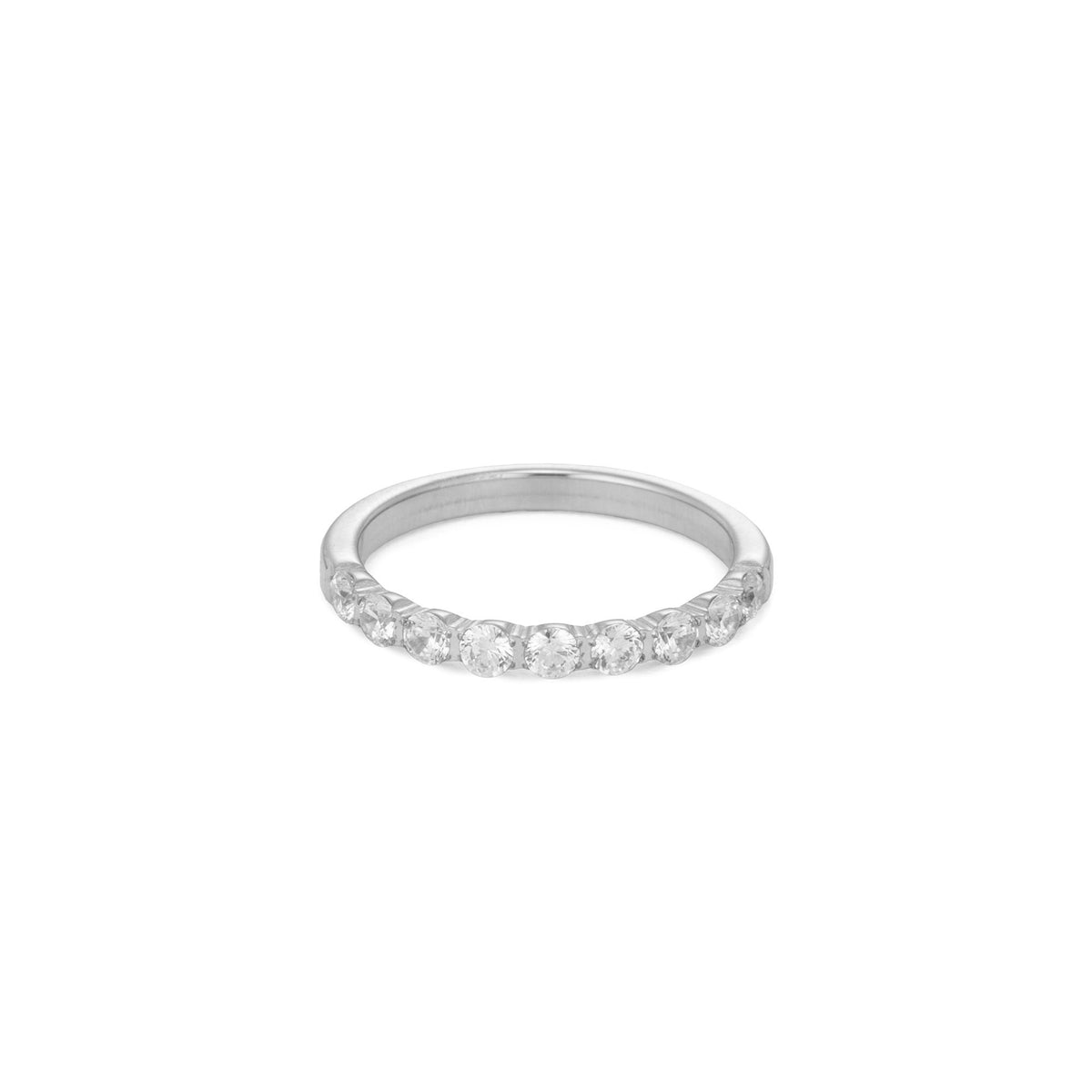William Ring in silver on white