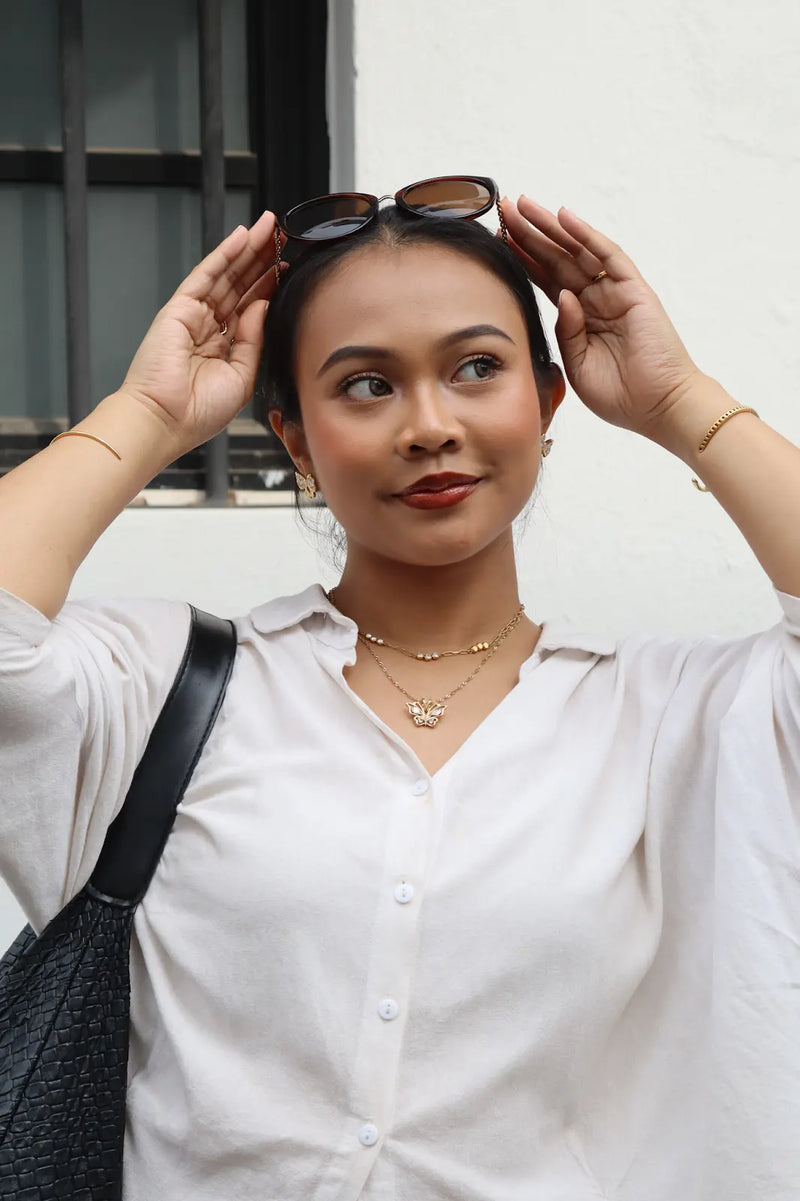 XVXII gold jewellery street styling