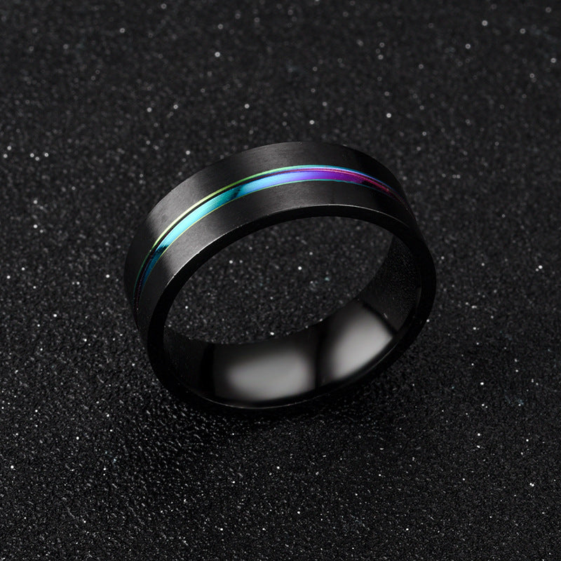 Holo strip ring