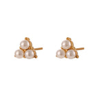 Russia pearl studs