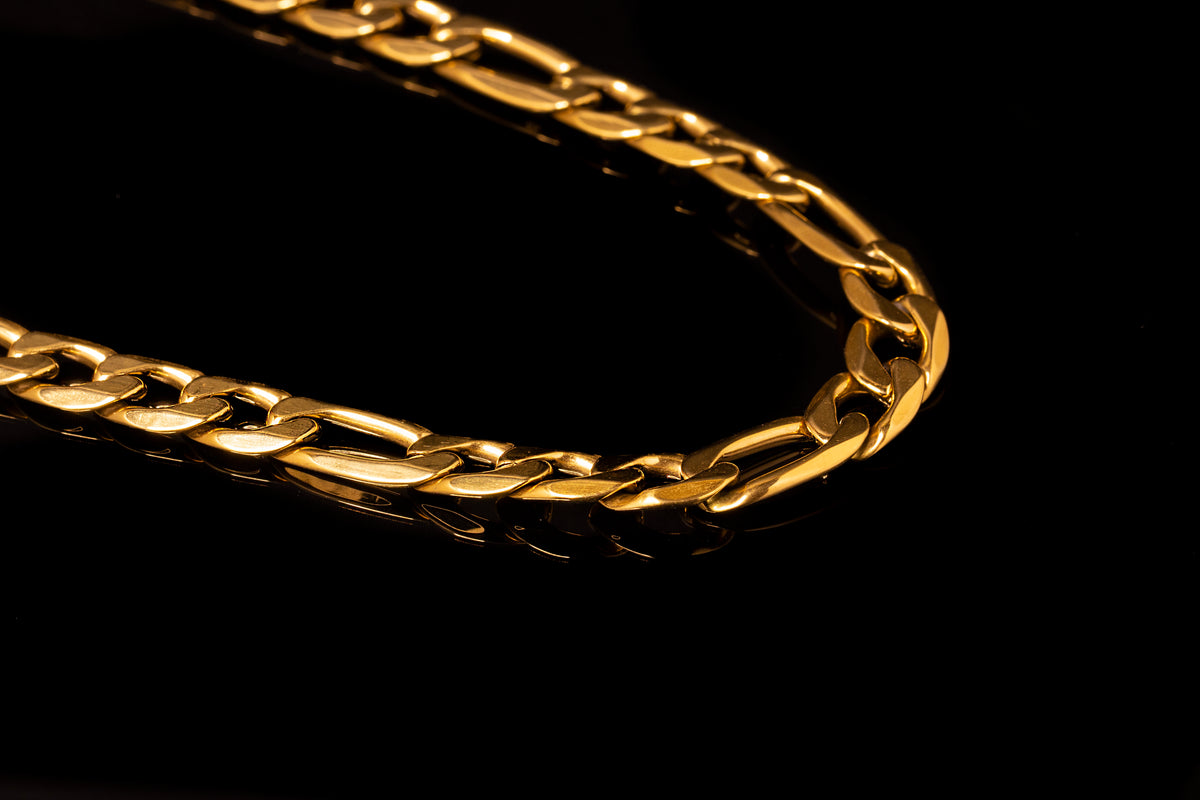 Thick figaro cuban chain