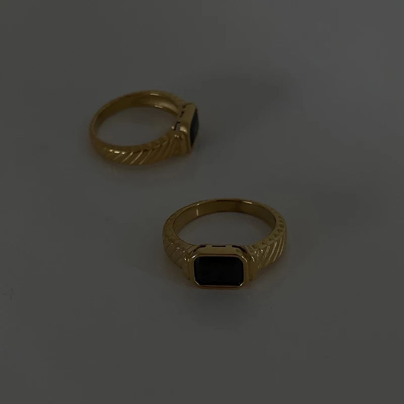 Black hole ring