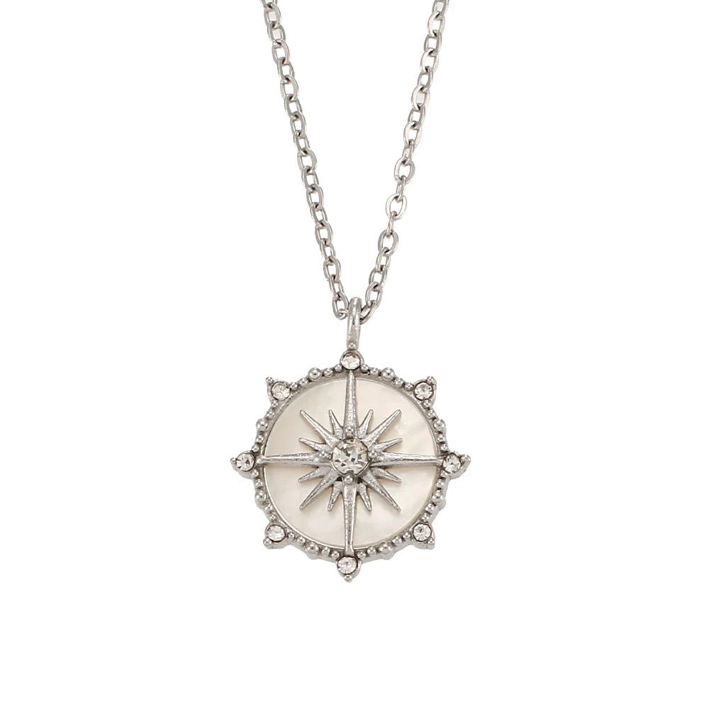 Bling compass chain
