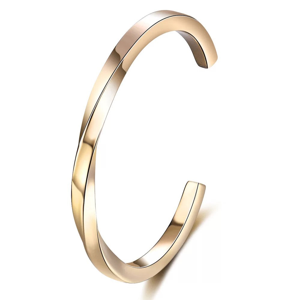 Twisted bangle