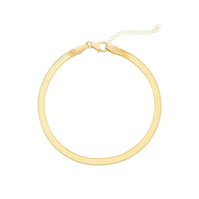 Flat bracelet