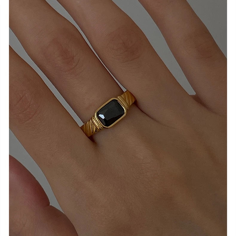 Black hole ring