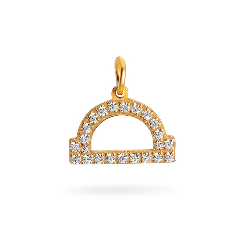 Diamond zodiac charms