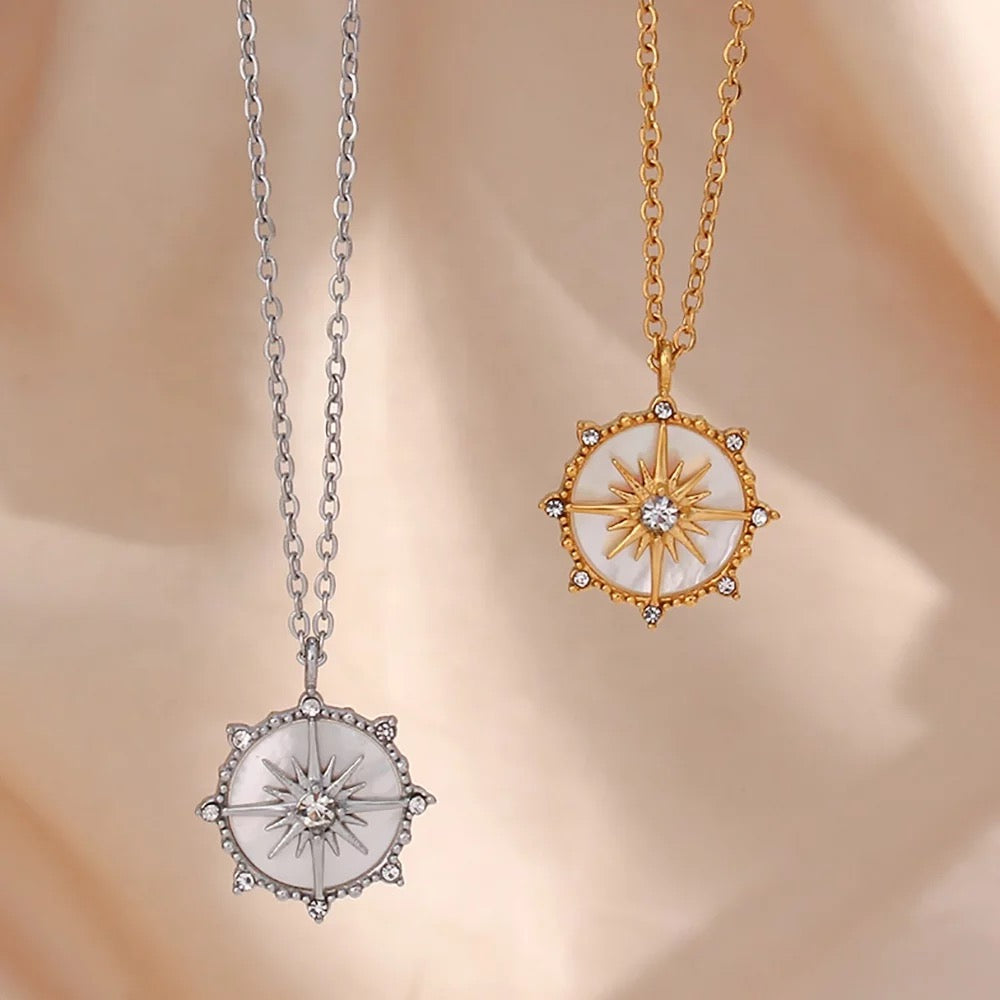 Bling  compass chain