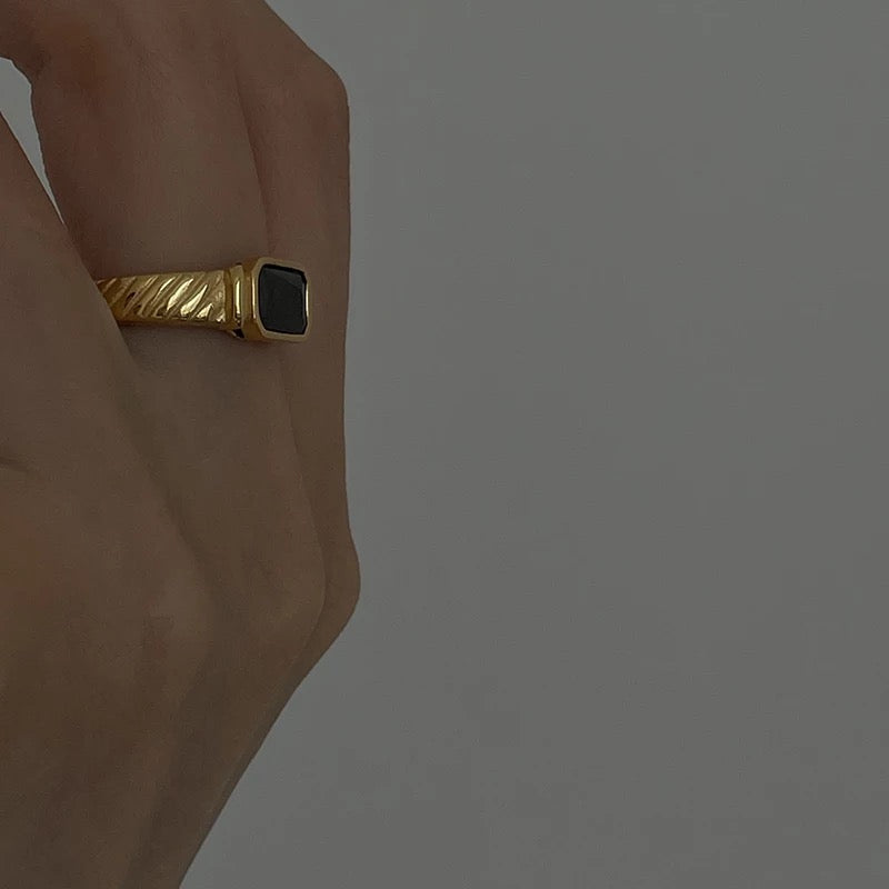 Black hole ring