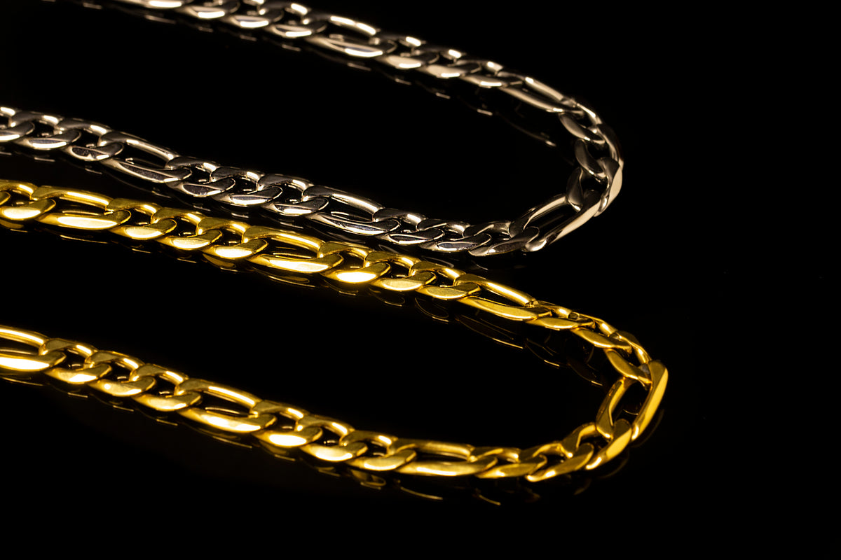 Thick figaro cuban chain
